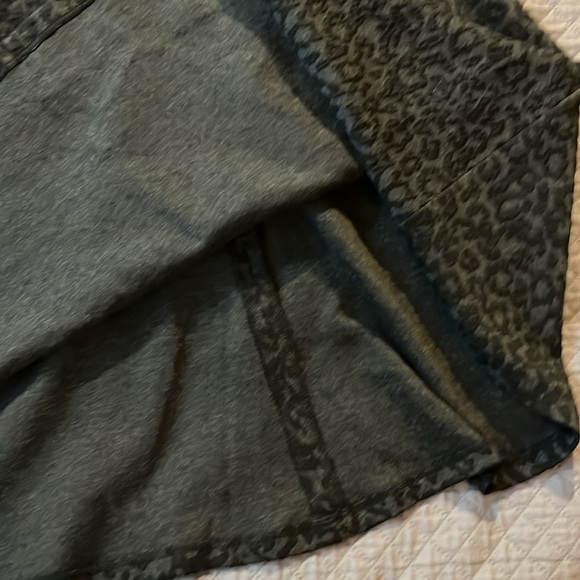 Loft Matte Black in Black Leopard Sleeveless Dress - Picture 6 of 8